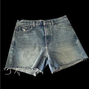 CURRENT / ELLIOT DISTRESSED JEAN DENIM SHORTS SZ. 26